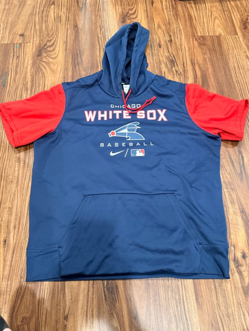 Nike Chicago White Sox Authentic Collection Dri-FIT Short Sleeve hoodie